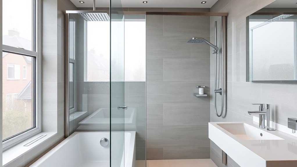 Semi-Frameless Shower Screens South Woodford