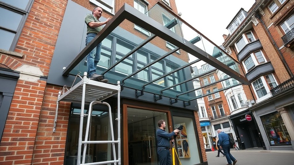 Shopfront Canopy South Woodford